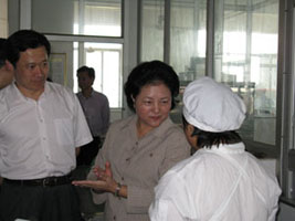 省領(lǐng)導、市領(lǐng)導來(lái)我司進(jìn)行視察、指導
